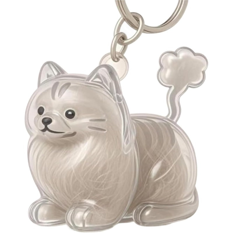 DIY Pet Fur Keepsake Keychain