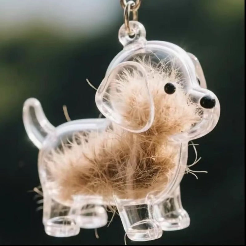 DIY Pet Fur Keepsake Keychain