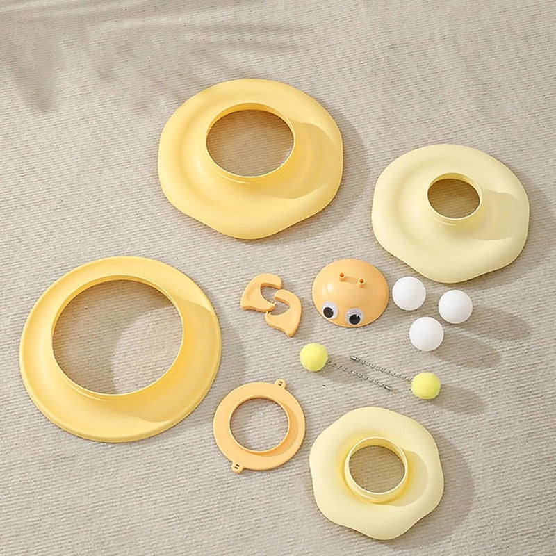 Interactive 3-Layer Cat Toy Tower