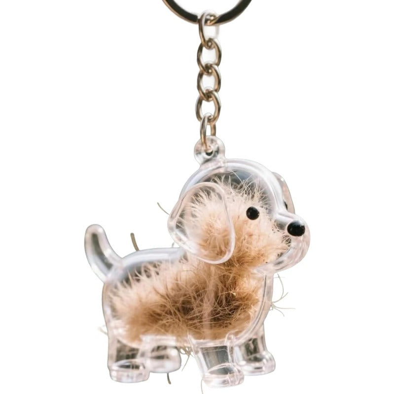 DIY Pet Fur Keepsake Keychain