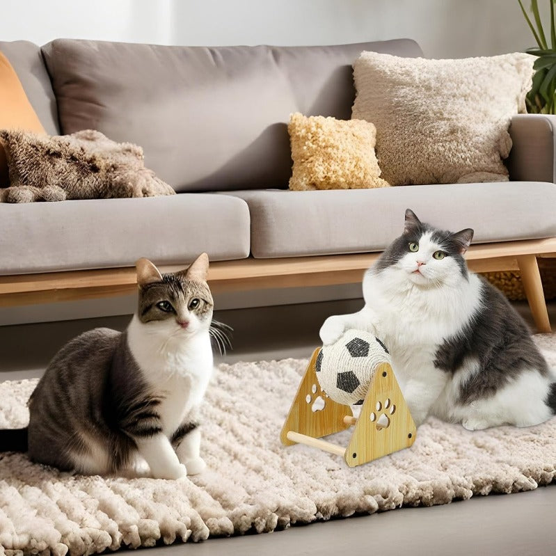 Triangle Cat Scratch Ball