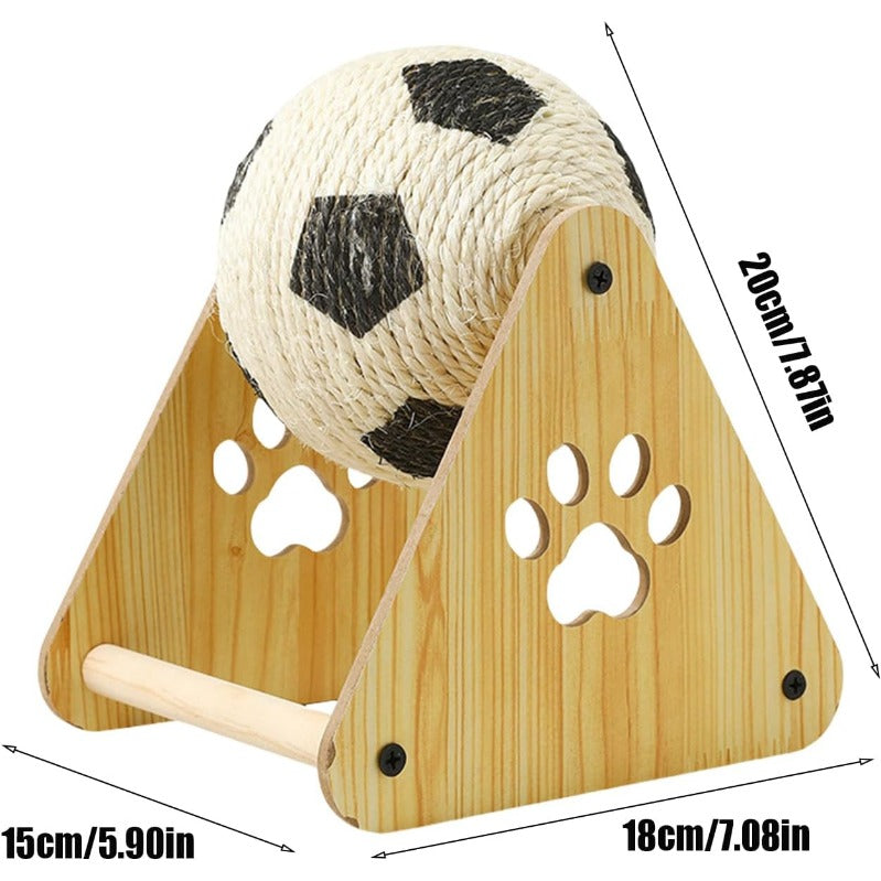 Triangle Cat Scratch Ball