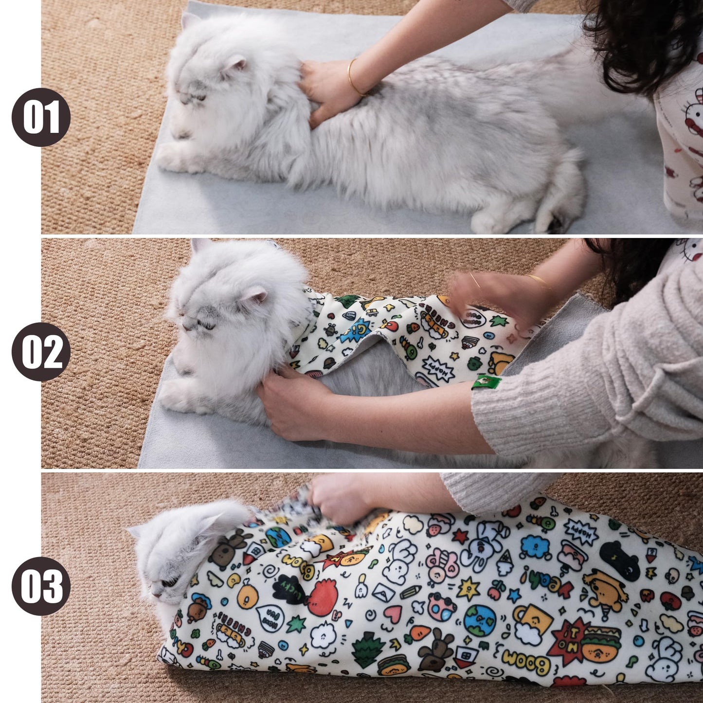 Velcro Fabric For Cat Multi-functional Self-Adhesive Cloth