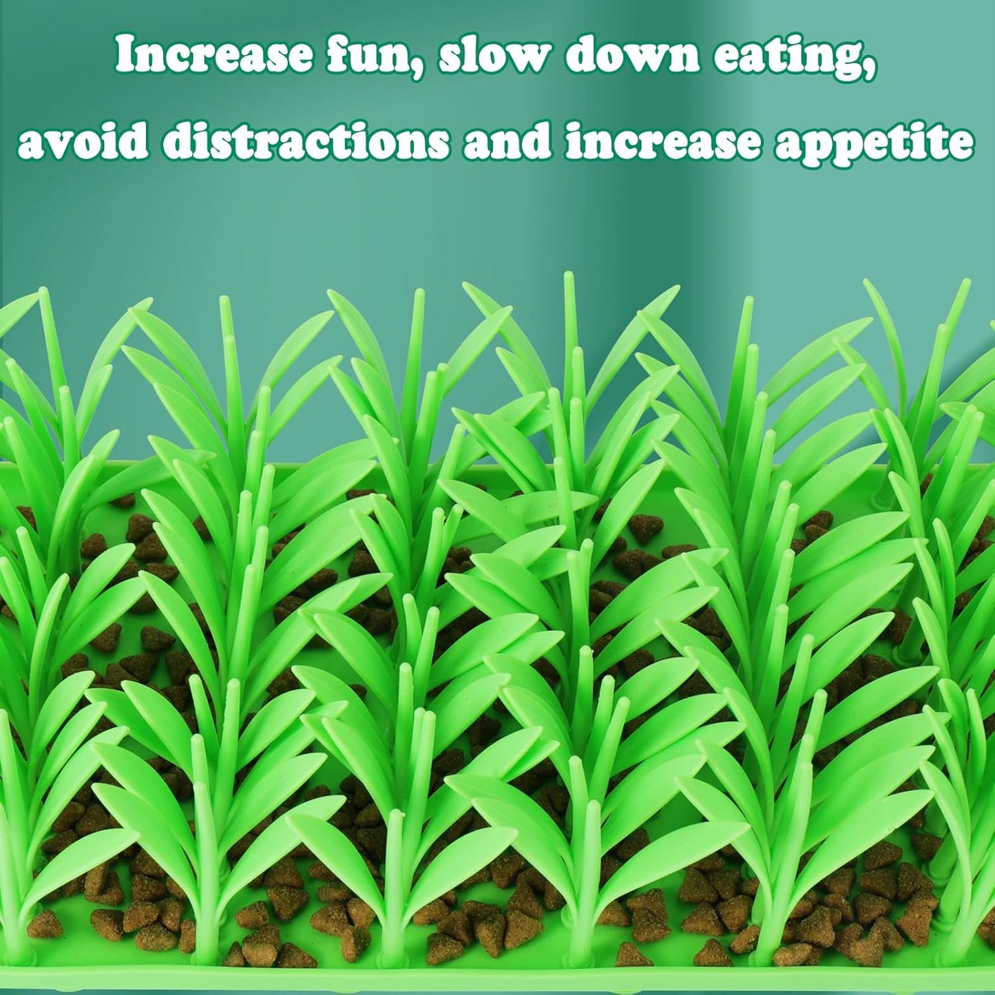Pet Slow Feeder Grass Mat
