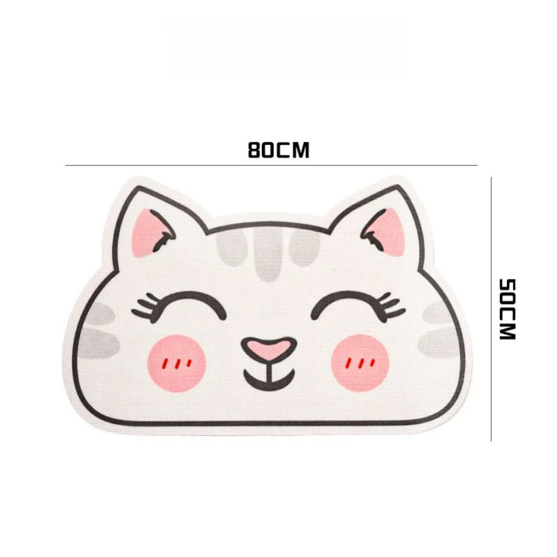 Self-Adhesive Cartoon Cat Scratcher Mat – Cute, Claw-Friendly Home Protection