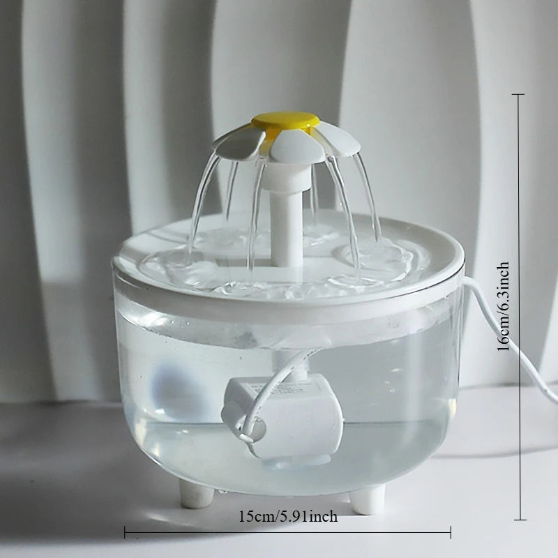 Pet Automatic Circulating Water Dispenser Comes with Filtered Live Water Large Capacity Cat Pet Supplies