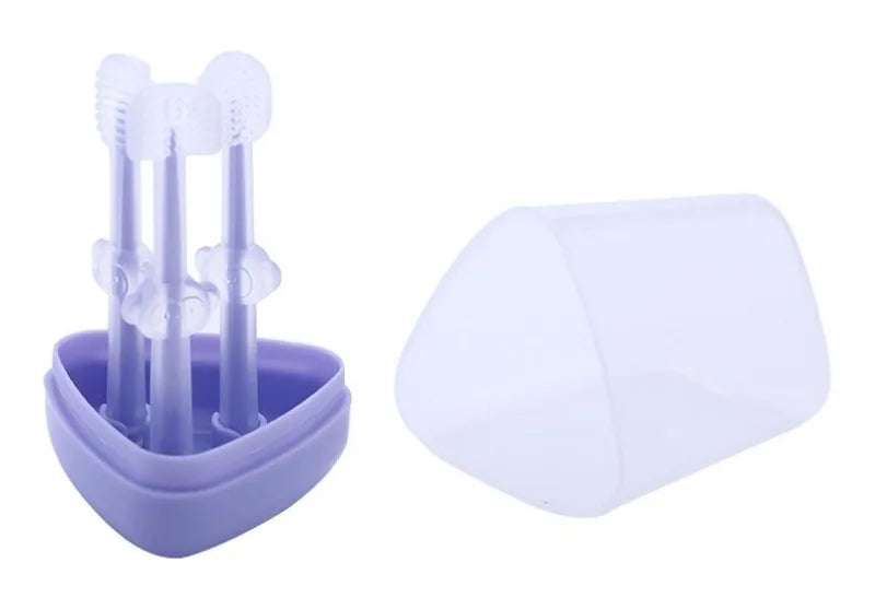 Pet Silicone Toothbrush and Toothpaste Set Teeth Cleaning for Cats and Dogs Pet Teeth Oral Cleaning Pet Products Supplies