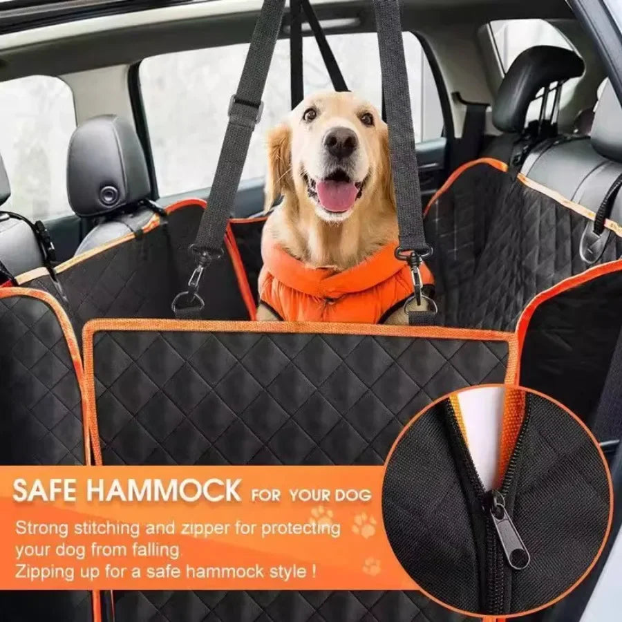 Pet Car Seat Cover - Full Coverage Rear Seat Pad for Travel,Suitable for Dogs, Practical Pet Vehicle Accessory