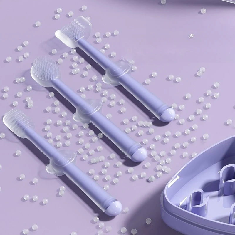 Pet Silicone Toothbrush and Toothpaste Set Teeth Cleaning for Cats and Dogs Pet Teeth Oral Cleaning Pet Products Supplies