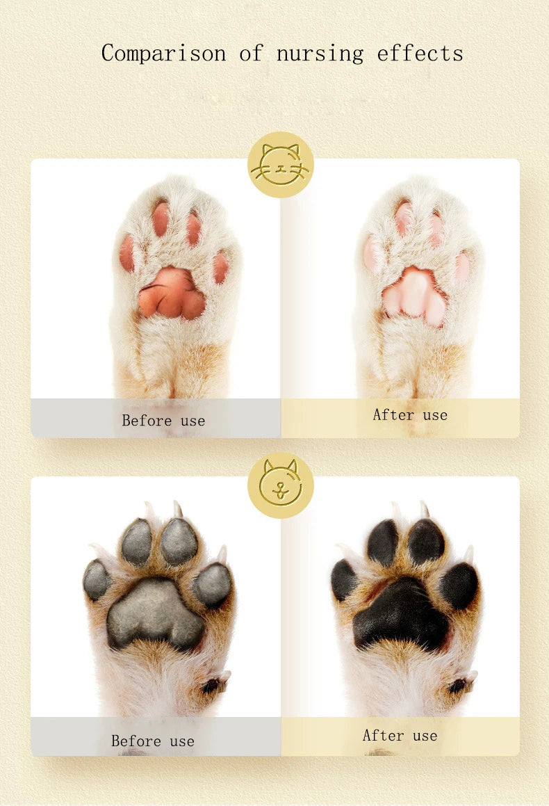 Safe Dogs Paw Caring Balm Pet Gentle Foot Balm Kitten Paw Care NourishingCream for Pets Dogs Cat Caring Product