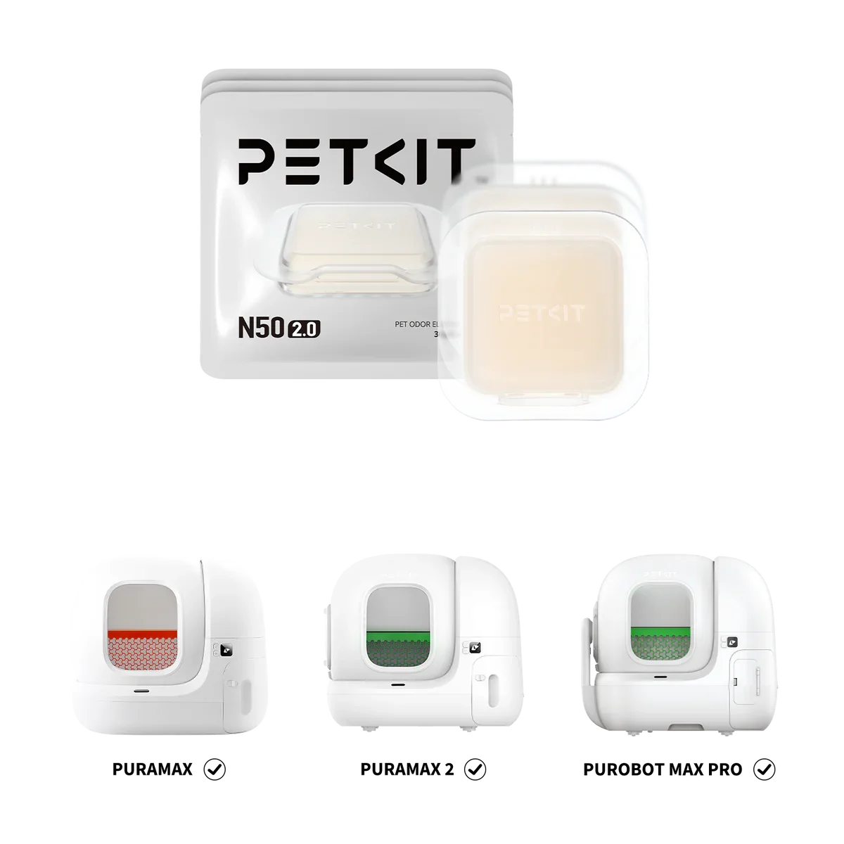 Pet Deodorant N50 2.0 for PURA MAX, PURA MAX 2 and PUROBOT MAX PRO