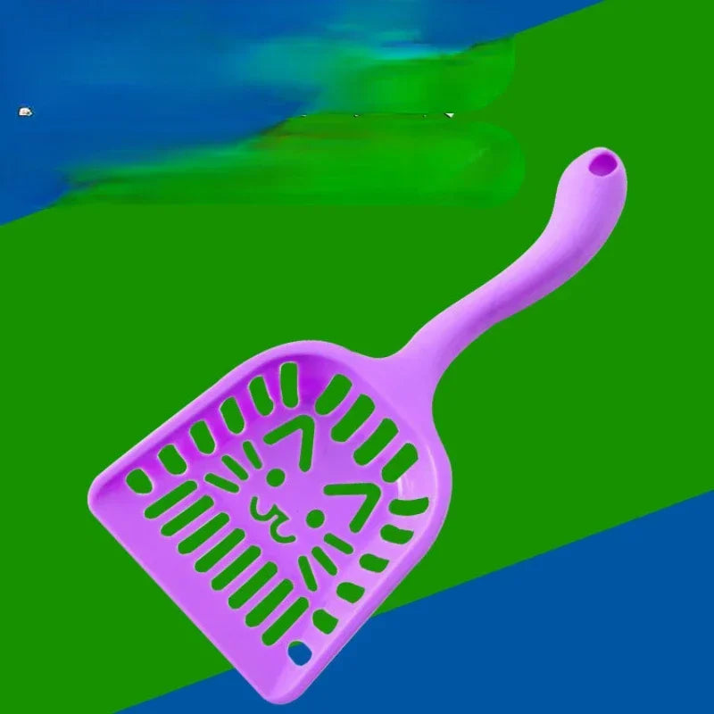 Plastic Cat Litter Scoop Pet Care Sand Waste Scooper Shovel Hollow Cleaning Tool Hollow Style Lightweight Durable Easy to Clean