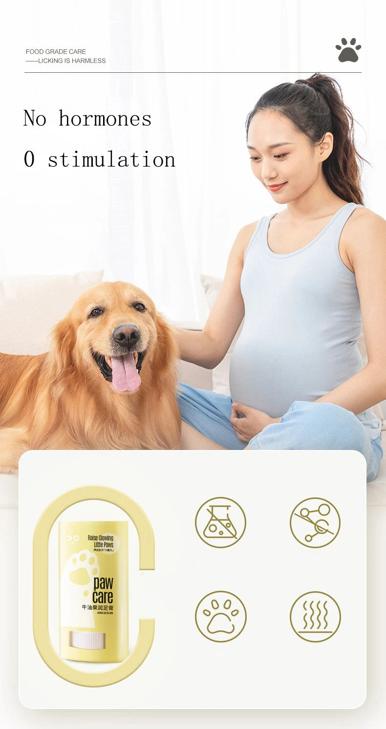 Safe Dogs Paw Caring Balm Pet Gentle Foot Balm Kitten Paw Care NourishingCream for Pets Dogs Cat Caring Product