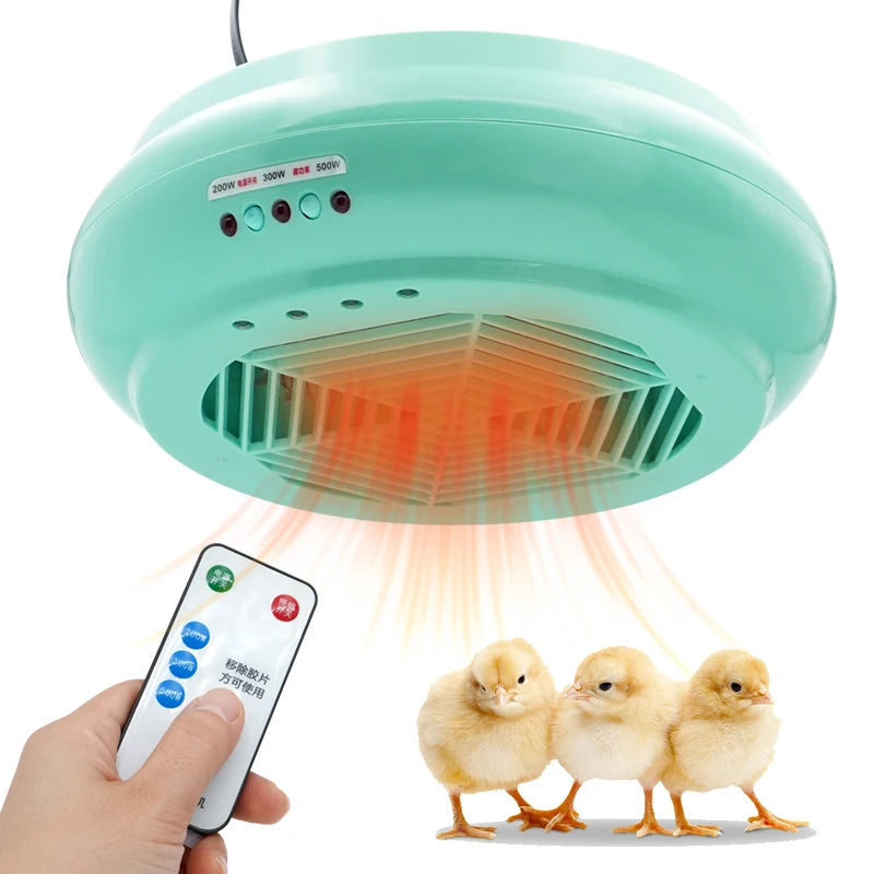220V Pet Intelligent Heating Lamp Animal Warm Light Pet Temperature Control Air Conditioning Heating Poultry Brooding Incubator