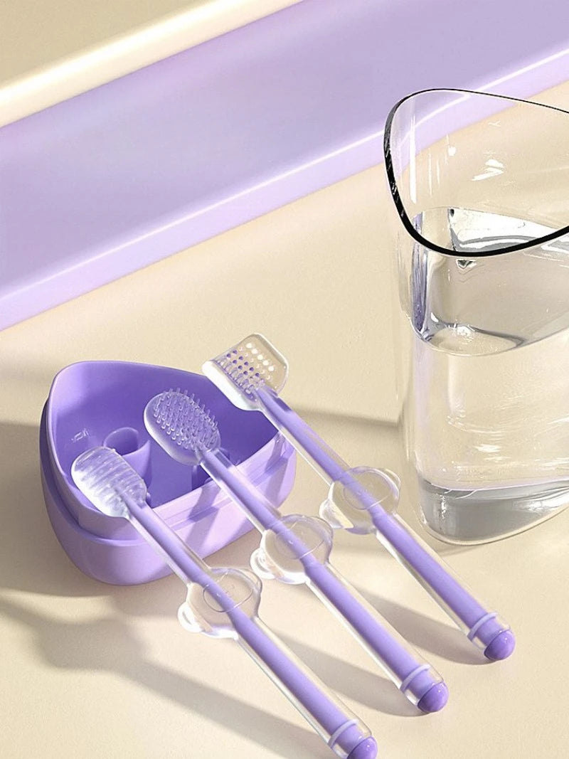 Pet Silicone Toothbrush and Toothpaste Set Teeth Cleaning for Cats and Dogs Pet Teeth Oral Cleaning Pet Products Supplies