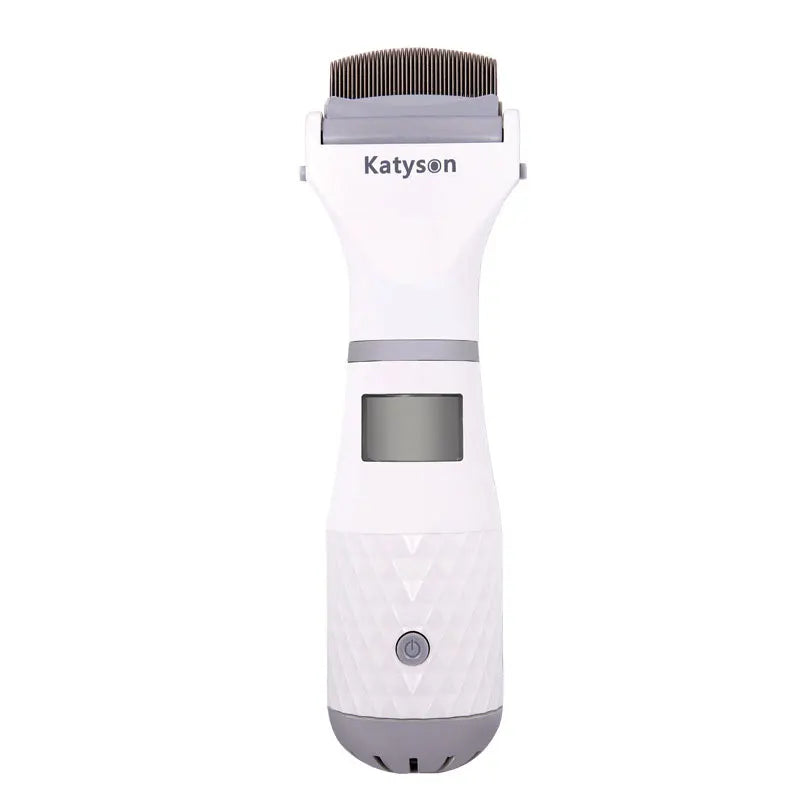 Pet Electronic Electric Flea Comb Puppies Fleas Treatment Safe Pets Kill for Dogs Cats EU Plug Pet Supplies Comb For Cat Dogs