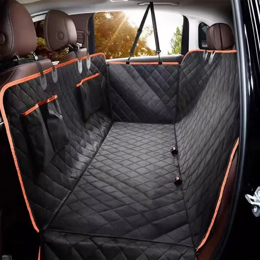 Pet Car Seat Cover - Full Coverage Rear Seat Pad for Travel,Suitable for Dogs, Practical Pet Vehicle Accessory