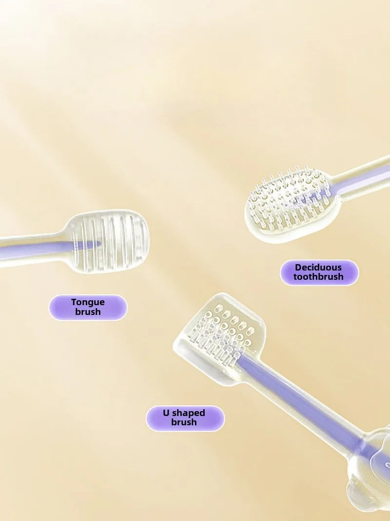 Pet Silicone Toothbrush and Toothpaste Set Teeth Cleaning for Cats and Dogs Pet Teeth Oral Cleaning Pet Products Supplies