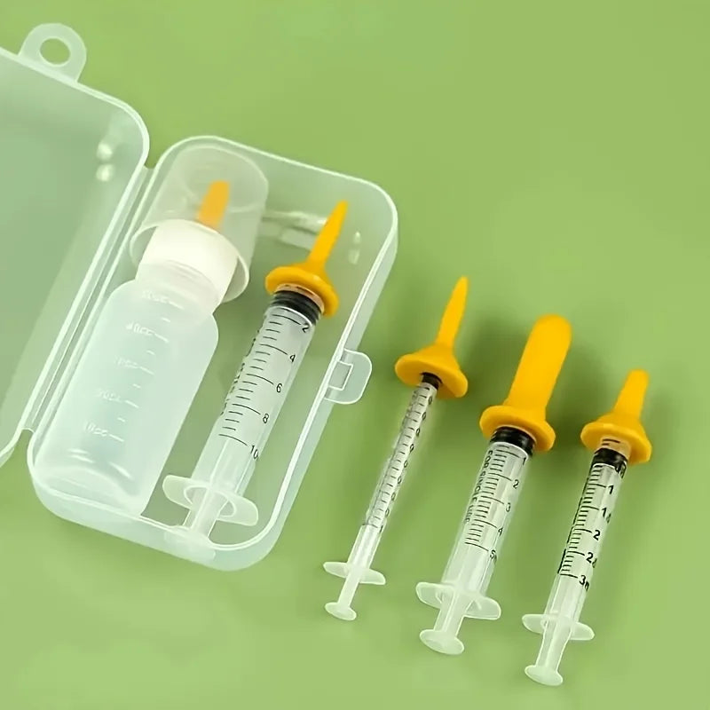 Pet feeding nipple: kitten nipple, puppy nipple, formula milk bottle distributor, puppy milk bottle for feeding small pets milk.
