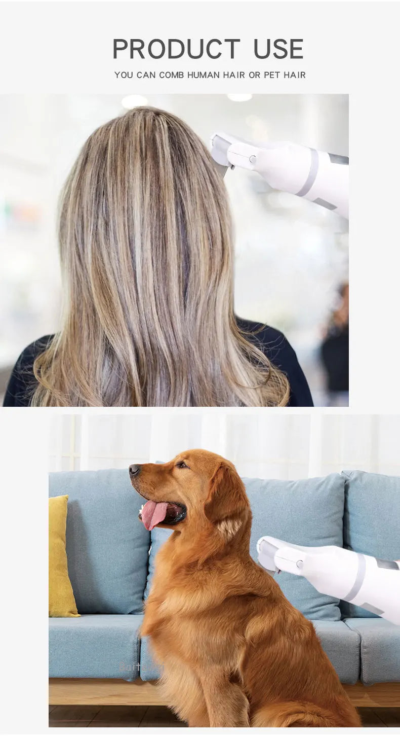 Pet Electronic Electric Flea Comb Puppies Fleas Treatment Safe Pets Kill for Dogs Cats EU Plug Pet Supplies Comb For Cat Dogs