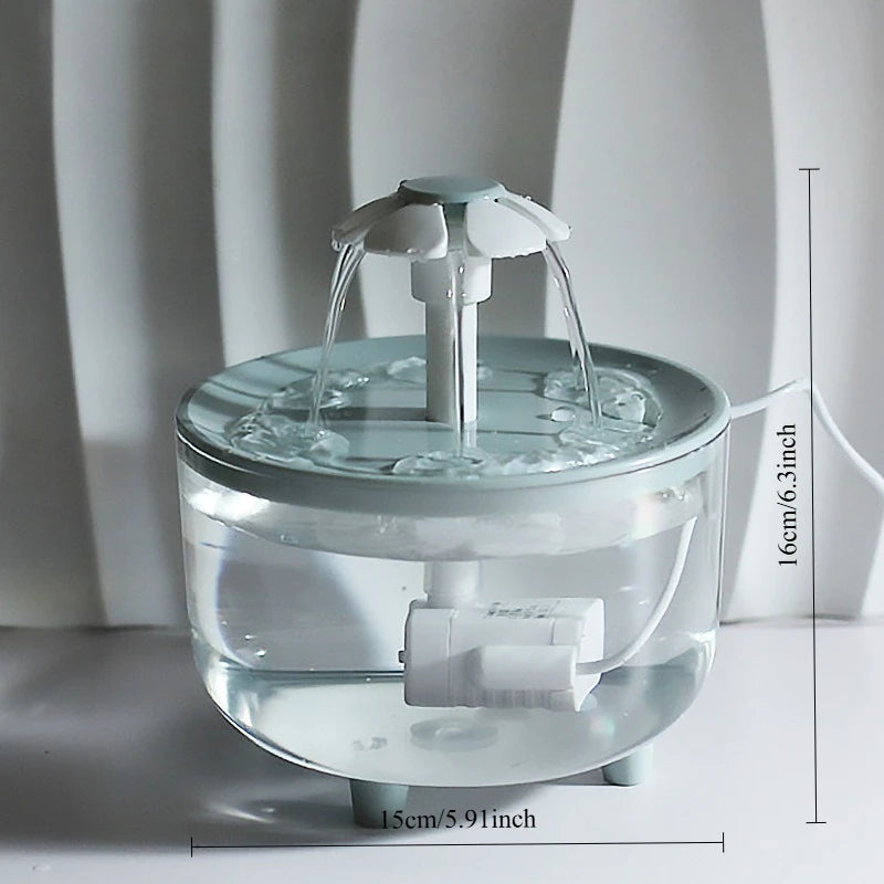 Pet Automatic Circulating Water Dispenser Comes with Filtered Live Water Large Capacity Cat Pet Supplies