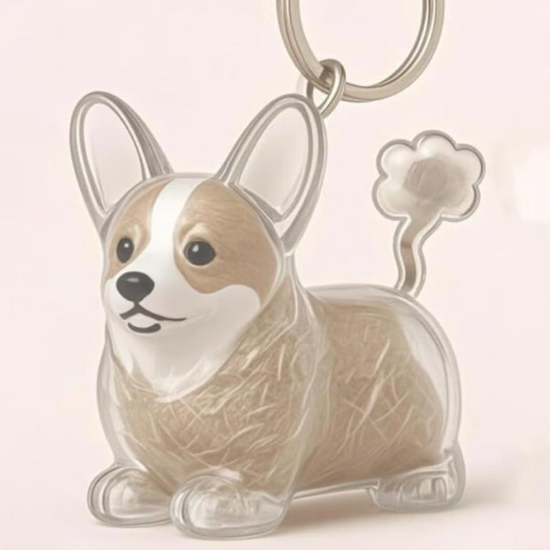 DIY Pet Fur Keepsake Keychain