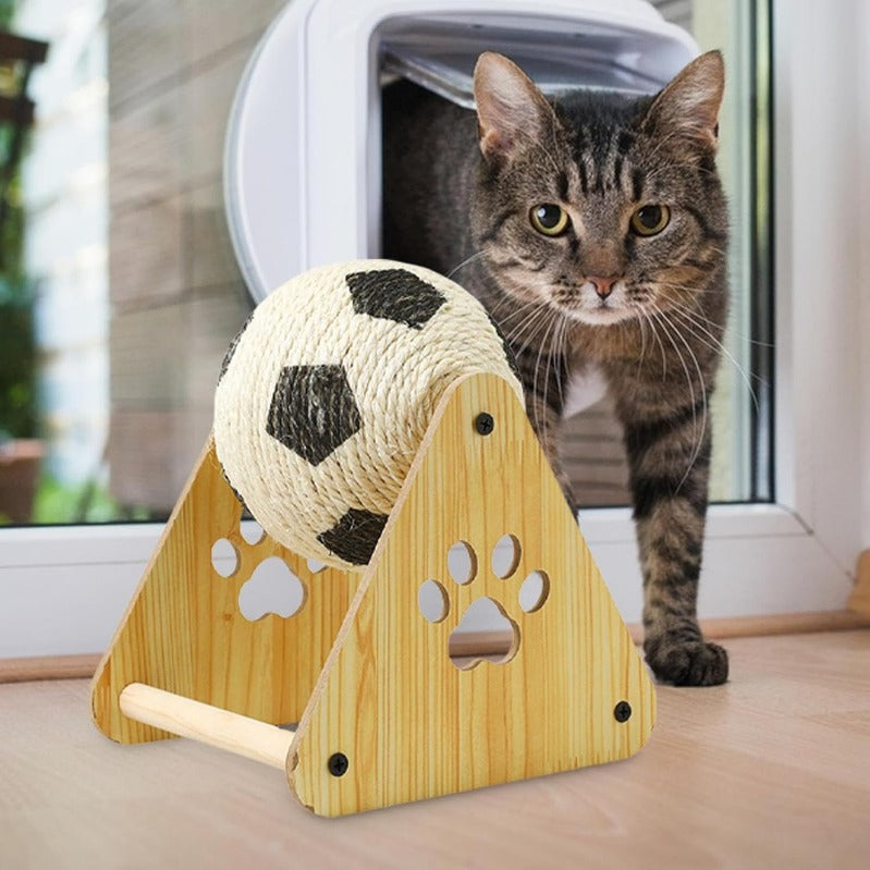Triangle Cat Scratch Ball