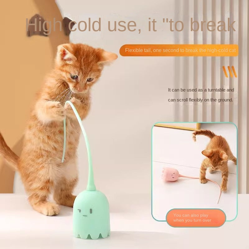 Electric interactive cat toy