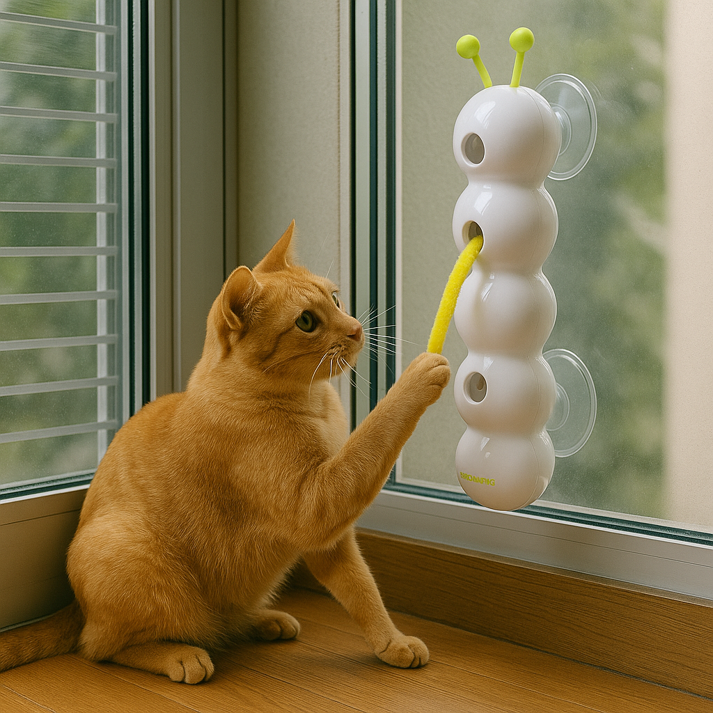 Whirlie Wall-Mounted Cat Toy