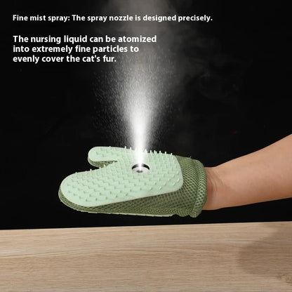 Yopoll 4-in-One Grooming Mist Glove