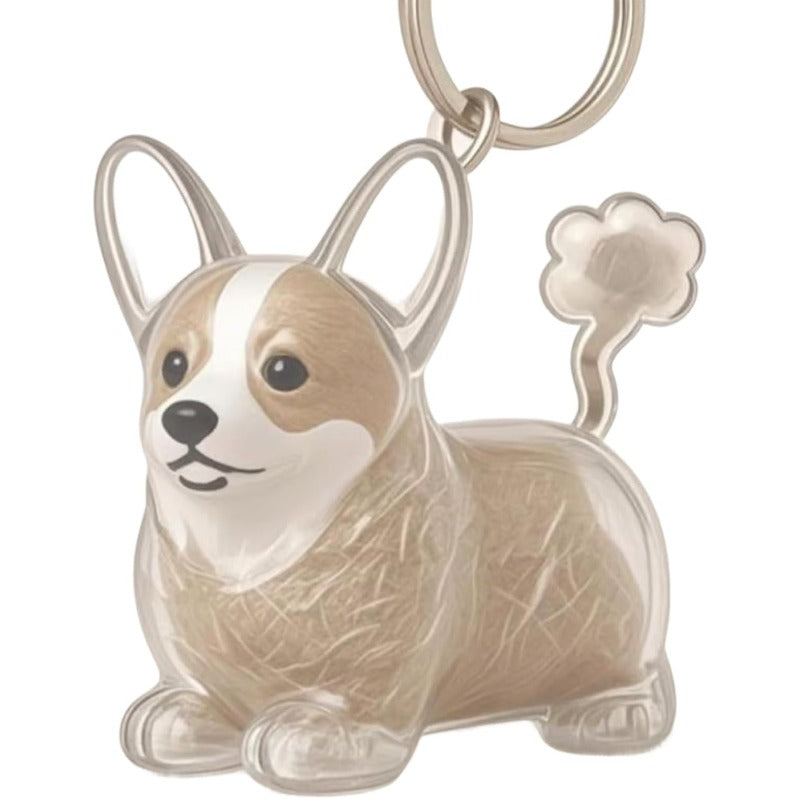 DIY Pet Fur Keepsake Keychain