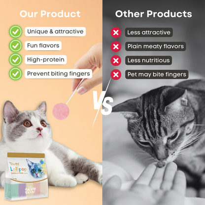Lollipop Cat Treat