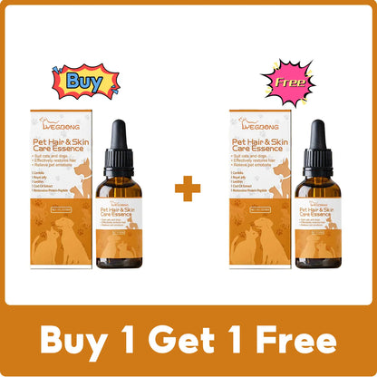 Pet Skin Care Essence Promote Hair Growth Hair Thinning Moisturizing Wound Cleaning Repair Skin Itching Relieving Cat Hair Serum