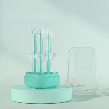 Pet Silicone Toothbrush and Toothpaste Set Teeth Cleaning for Cats and Dogs Pet Teeth Oral Cleaning Pet Products Supplies