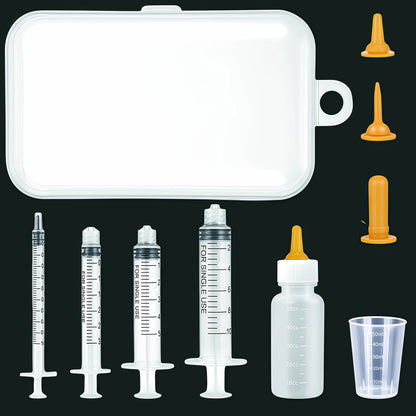 Pet feeding nipple: kitten nipple, puppy nipple, formula milk bottle distributor, puppy milk bottle for feeding small pets milk.