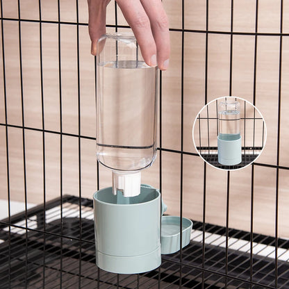 Pet Feeding Product - Automatic Food Container Dispenser, Cage Hanging Bowl, Water Bottle for Puppy, Cats, Rabbit, Birds