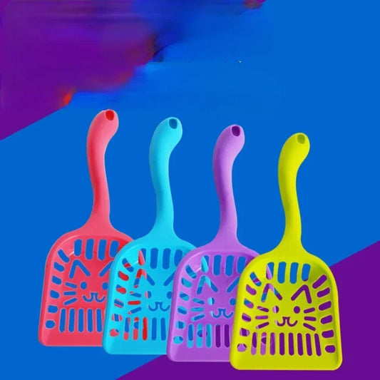 Plastic Cat Litter Scoop Pet Care Sand Waste Scooper Shovel Hollow Cleaning Tool Hollow Style Lightweight Durable Easy to Clean