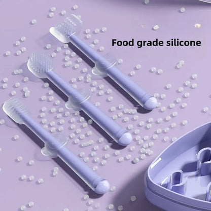 Pet Silicone Toothbrush and Toothpaste Set Teeth Cleaning for Cats and Dogs Pet Teeth Oral Cleaning Pet Products Supplies