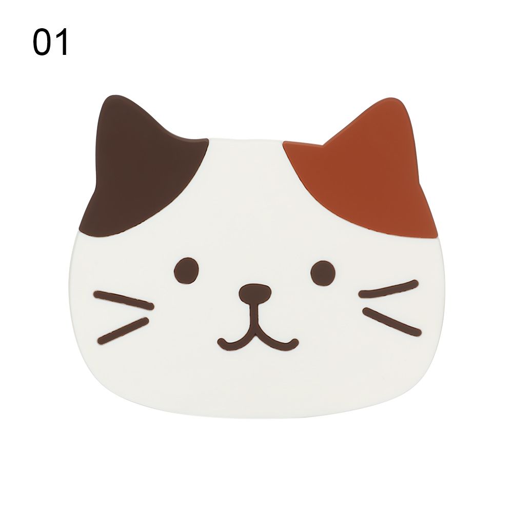 Cartoon Cat Silicone Coasters