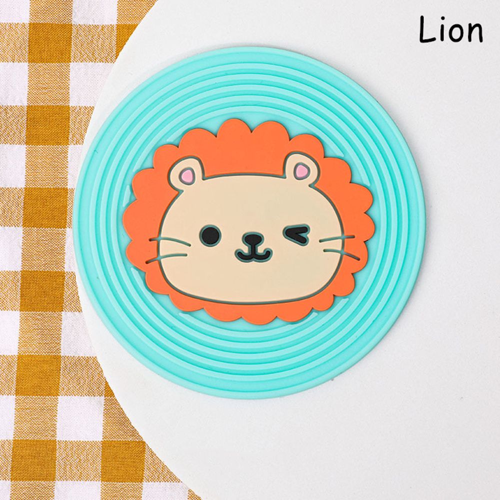 Cartoon Cat Silicone Coasters