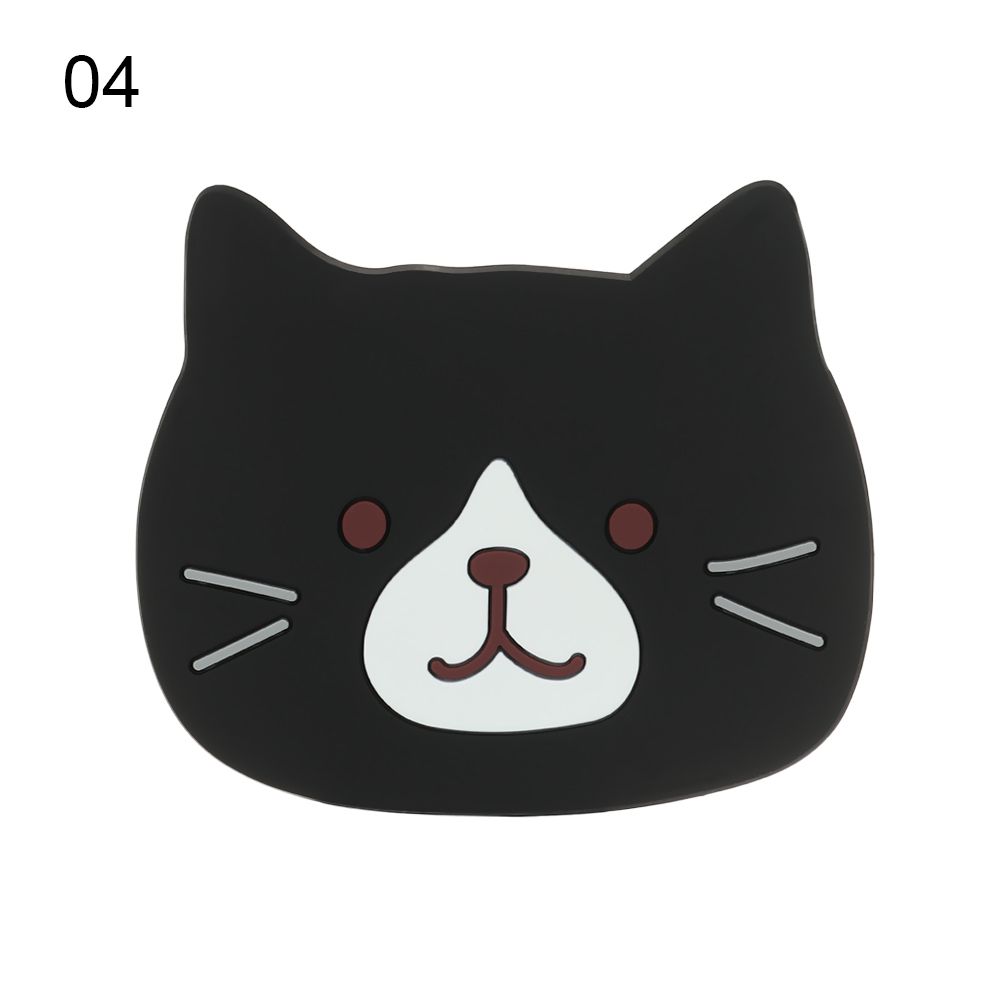Cartoon Cat Silicone Coasters