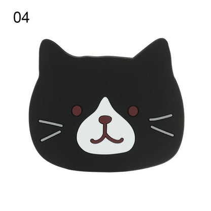 Cartoon Cat Silicone Coasters