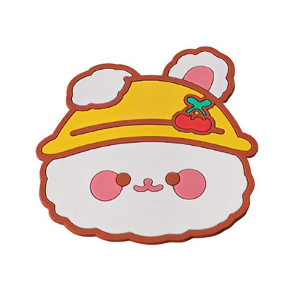 Cartoon Cat Silicone Coasters