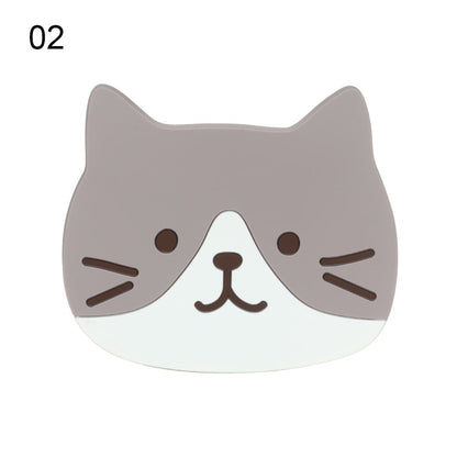Cartoon Cat Silicone Coasters